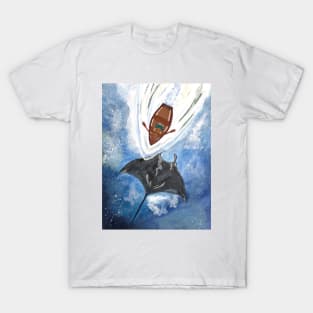 Cosmic Manta Ray T-Shirt